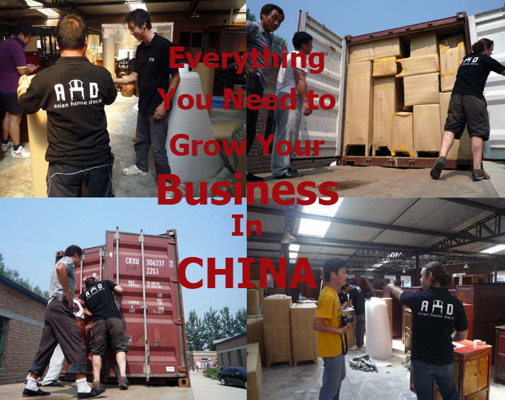 Furniture sourcing packing loading